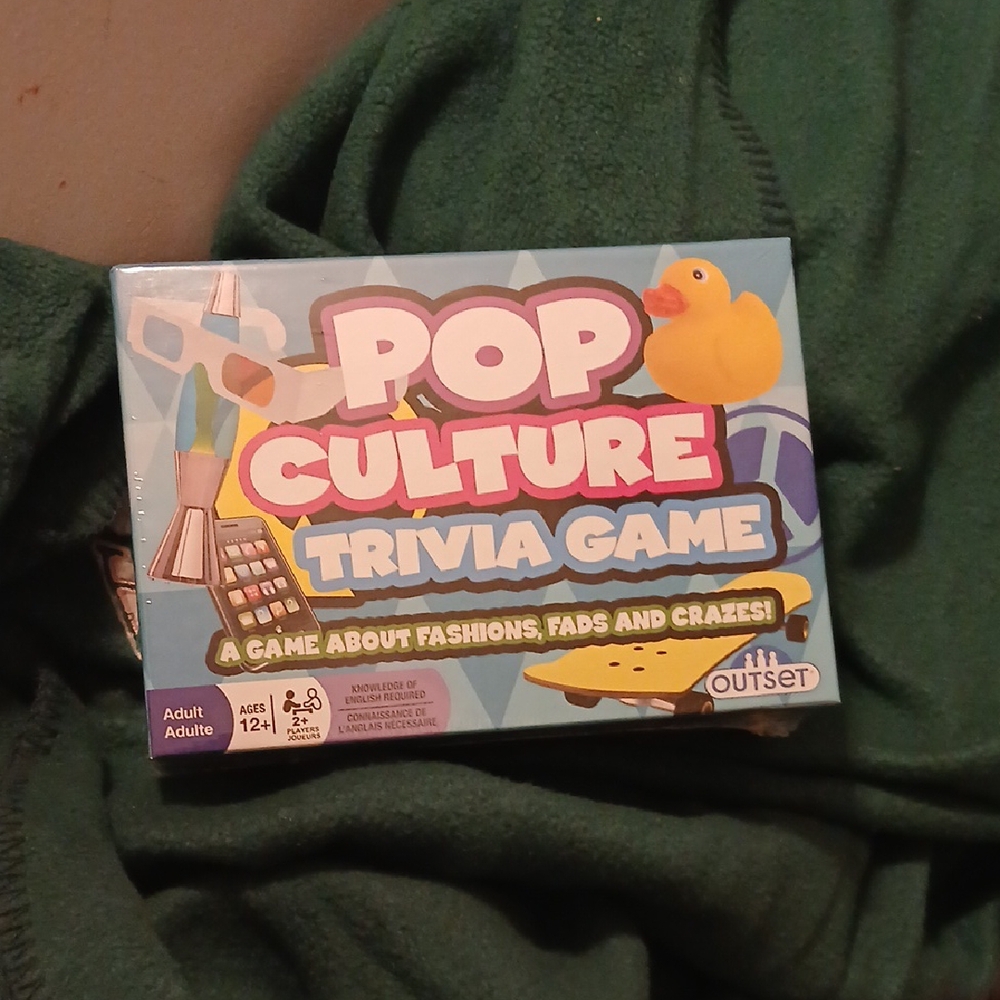 Outset Pop Culture Trivia Game - Multicolor